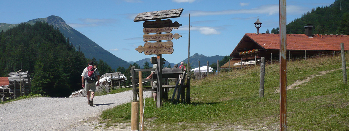 Grænseovergang ved Füssen