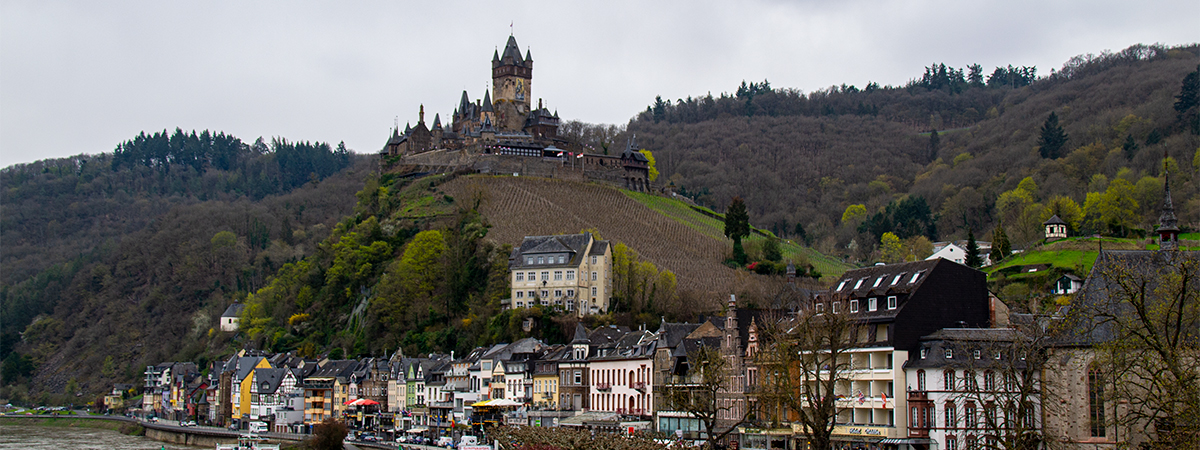 Cochem er en populær turistby ved Mosel